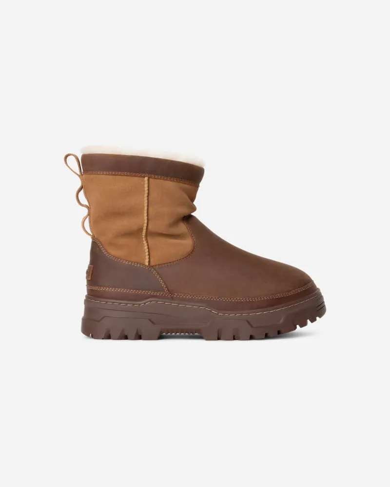 UGG Heritage Pull-On TrailGazer Boot für Herren in Brown, Größe Leder Chestnut