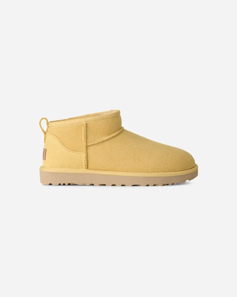 UGG Classic Ultra Mini für Damen | UGG® EU in Muted Mustard, Größe Twinface Muted