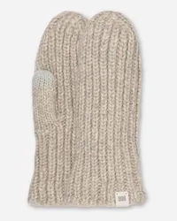 UGG Grobe Rippstrickfäustlinge Light