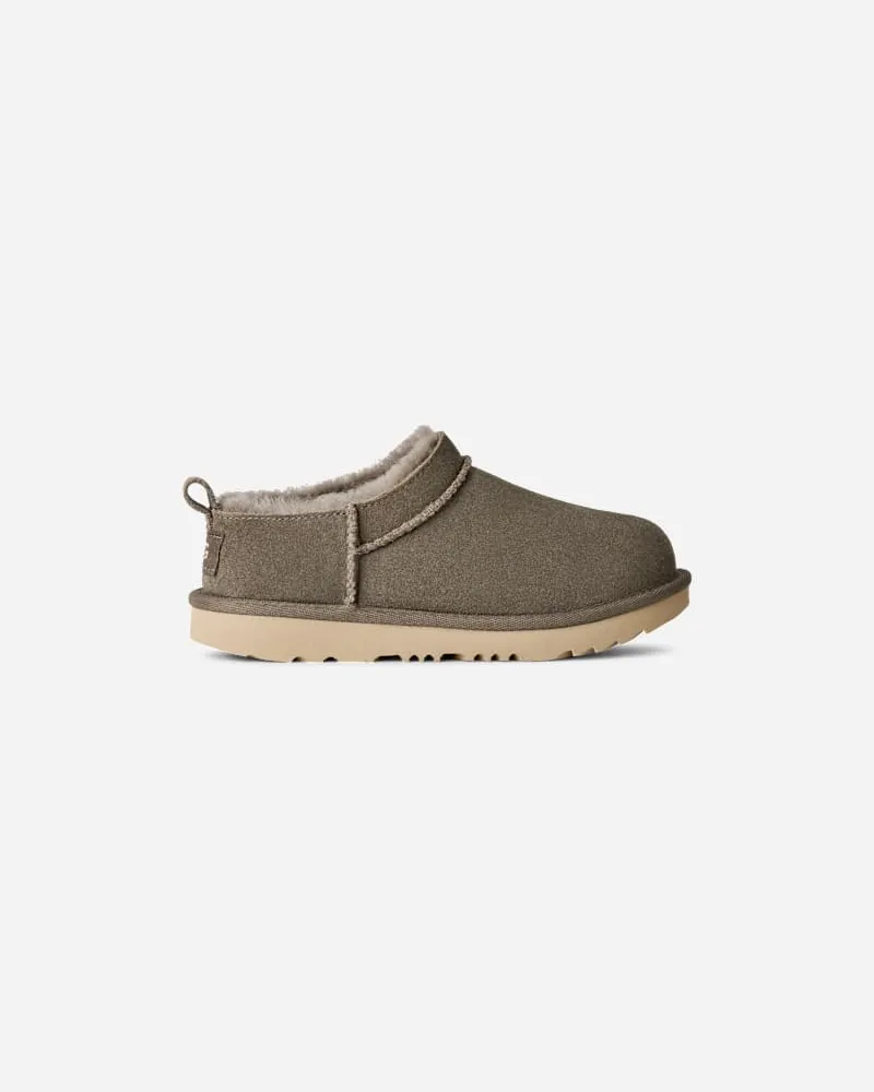 UGG Classic Micro Boot für Kinder in Dried Oregano, Größe Wildleder Dried