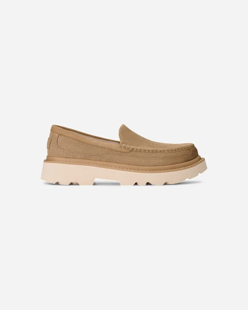 UGG Ascot Lug für Herren in Brown, Größe Veloursleder Mustard