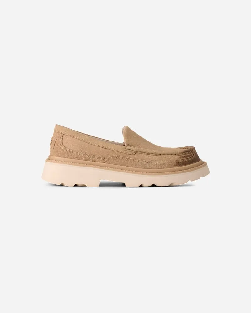 UGG Ascot Lug für Herren in Brown, Größe Veloursleder Mustard
