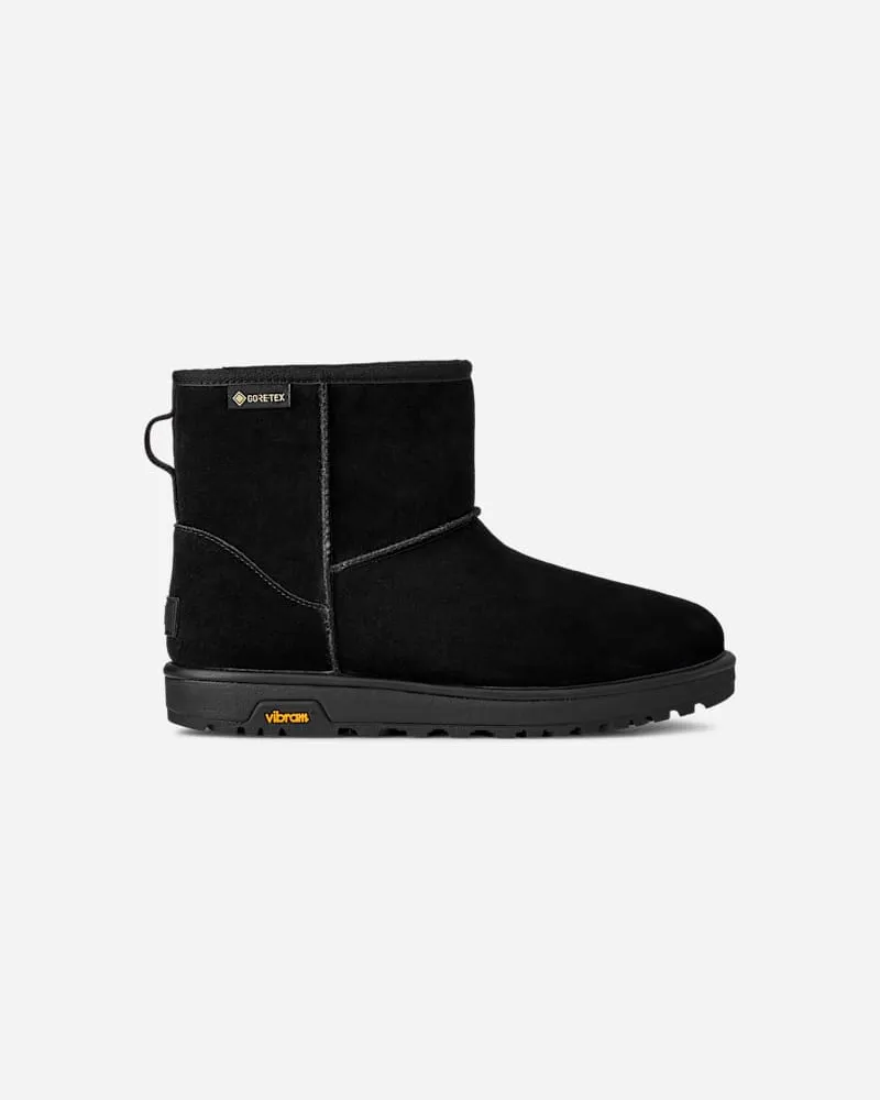 UGG Classic Mini GTX Boot für Herren in Black, Größe Veloursleder Black