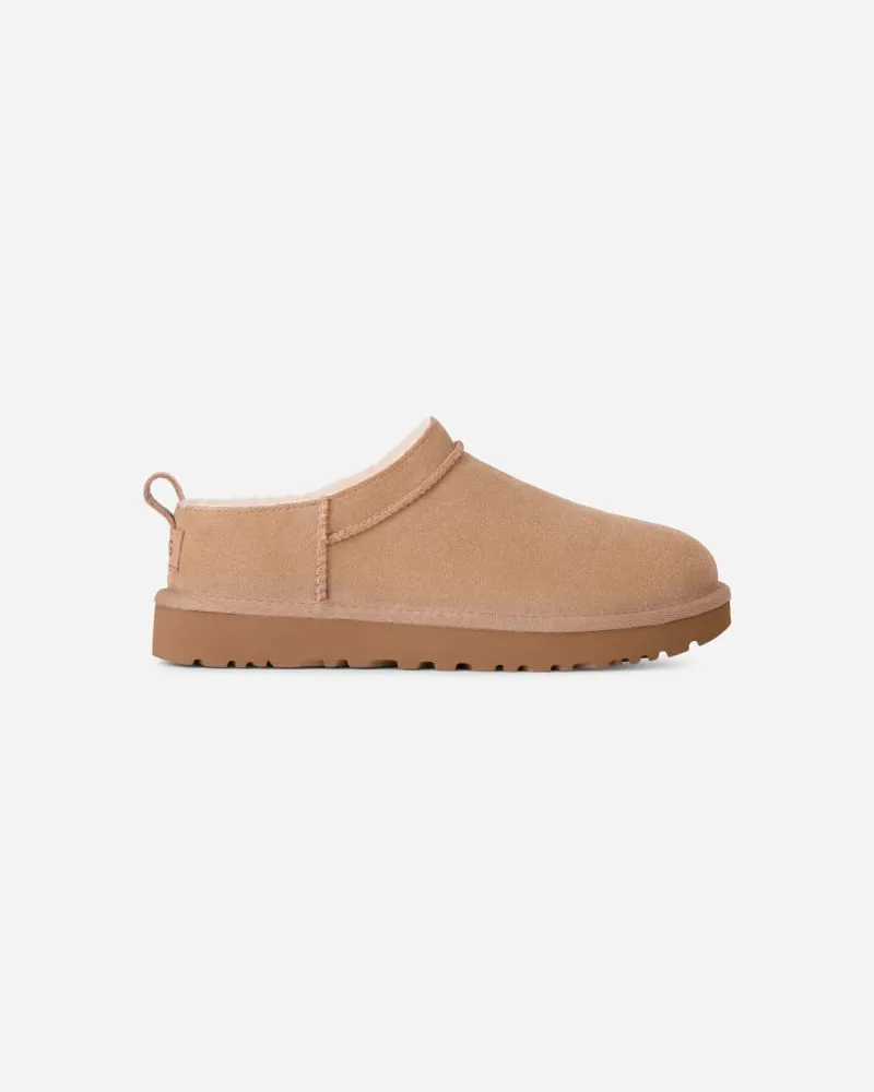 UGG Classic Micro Boot für Damen in Beige, Größe Veloursleder Sand