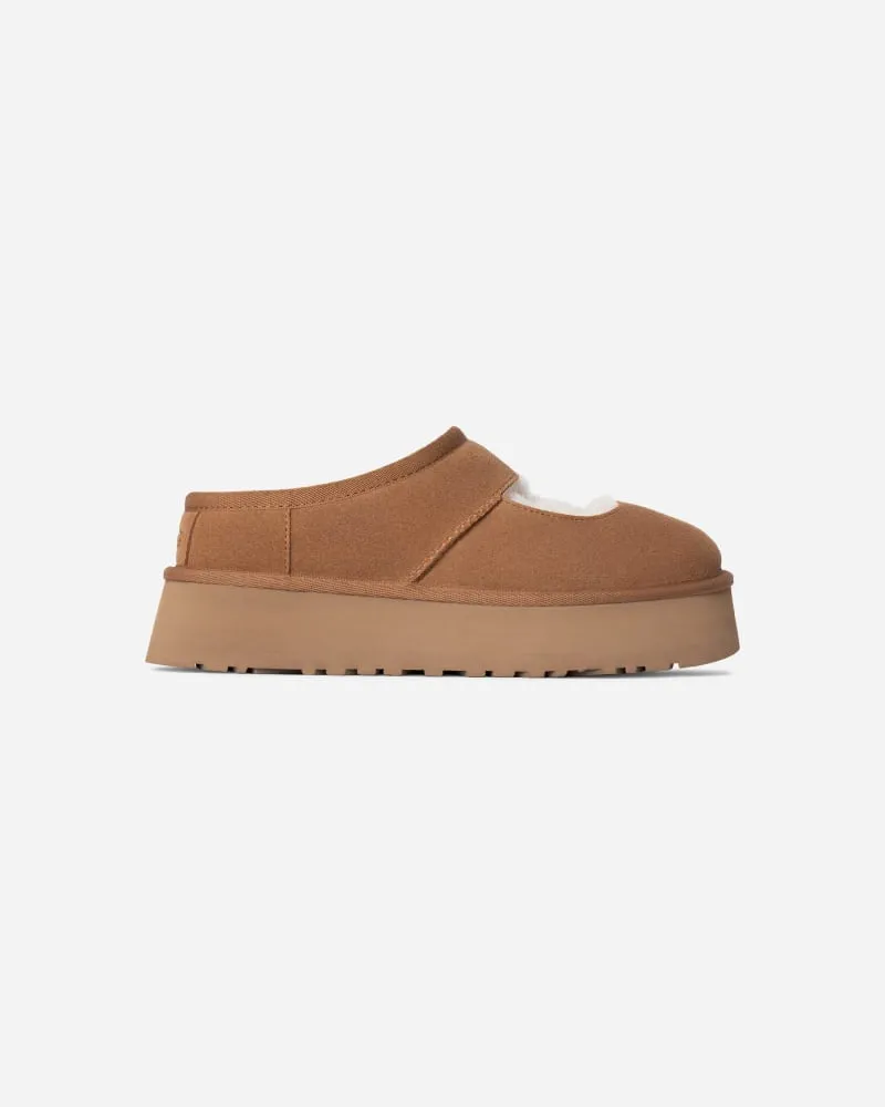UGG Bea Mary Jane für Damen in Brown, Größe Veloursleder Chestnut