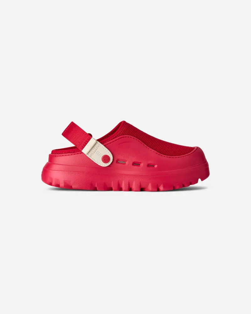 UGG PeakMod Clog für Herren | UGG® EU in Cherry Parfait/Jasmine, Größe Textil Cherry
