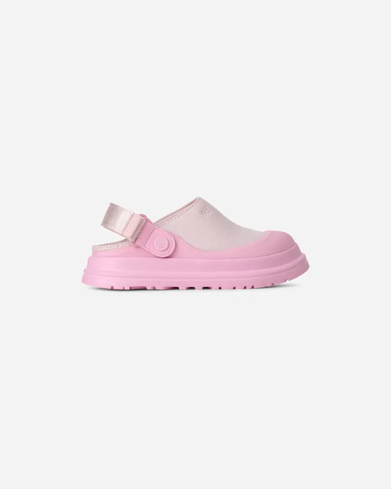 UGG GoldenGlow Canvas-Clog für Kinder in Pink Diamond, Größe Pink