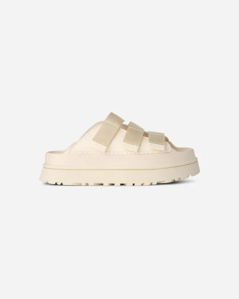 UGG GoldenGlow Slide für Damen in White, Größe Synthetik Jasmine