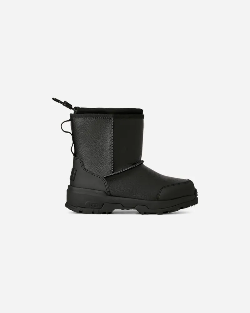UGG Adirondack Boot XXV Pull-On für Kinder in Black, Größe Leder Black
