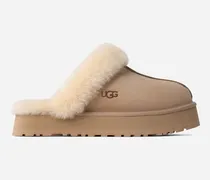Disquette Hausschuh für Damen | UGG® EU in Beige, Größe Wildleder
