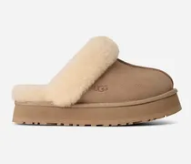 Disquette Hausschuh für Damen | UGG® EU in Beige, Größe Wildleder