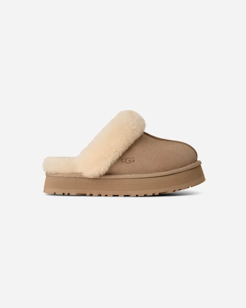 UGG Disquette Hausschuh für Damen | UGG® EU in Beige, Größe Wildleder Sand