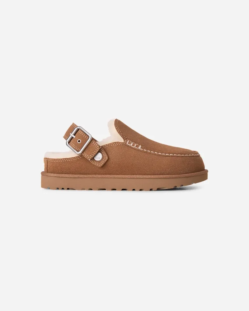 UGG Goldenstar Evelina Clog für Damen in Brown, Größe Chestnut