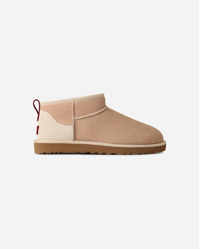 UGG Classic Ultra Mini Boot für Herren in Brown, Größe Schaffell Driftwood