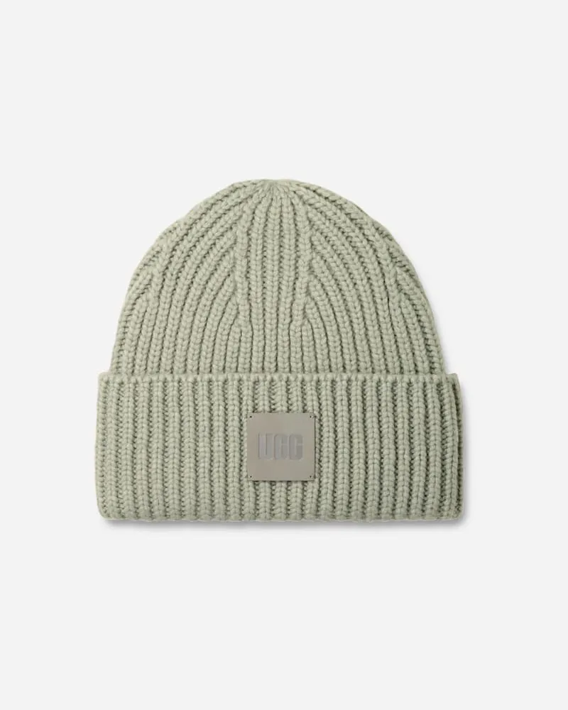 UGG Breit gerippte ® Beanie für Damen | UGG® EU in Grey Mist, Größe Acrylmischung Grey