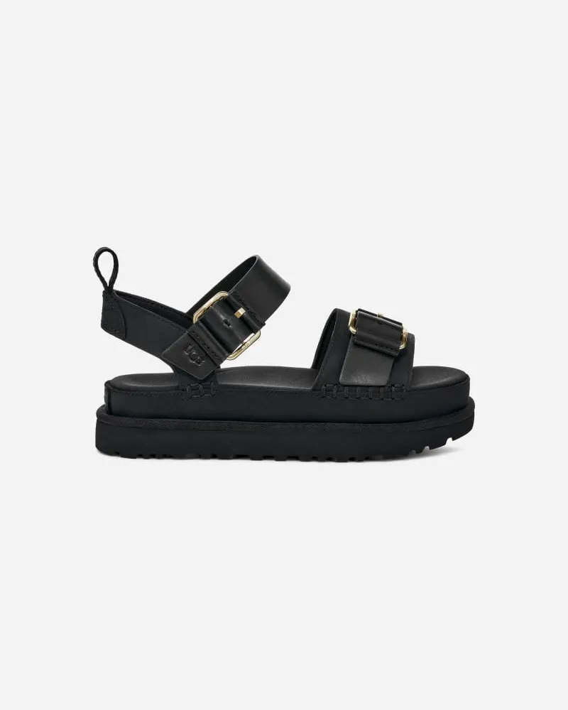 UGG Goldenstar Villa für Damen in Black, Größe Nubukleder/Leder Black