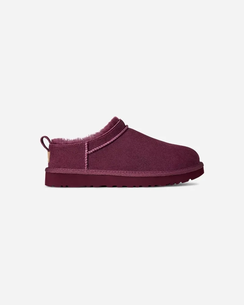 UGG Classic Micro Boot für Damen in Burnt Magenta, Größe Veloursleder Burnt