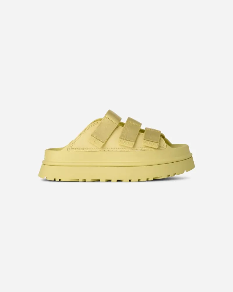 UGG GoldenGlow Slide für Damen in Golden Apple, Größe Synthetik Golden