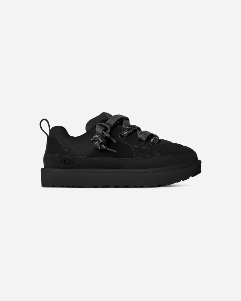 UGG Lo Lowmel Sneaker für Damen in Black, Größe Veloursleder/Textil/Recycled Materials Black
