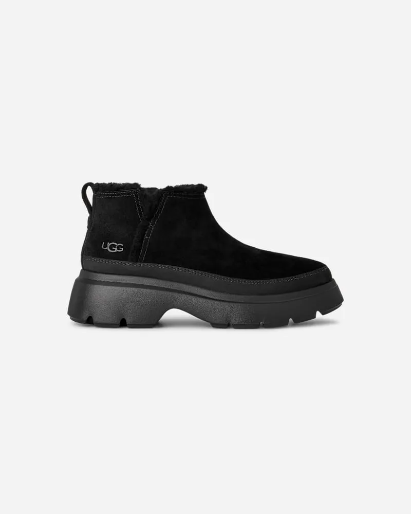 UGG Classic Calimuze Ultra Mini Boot für Damen in Black, Größe Leder Black