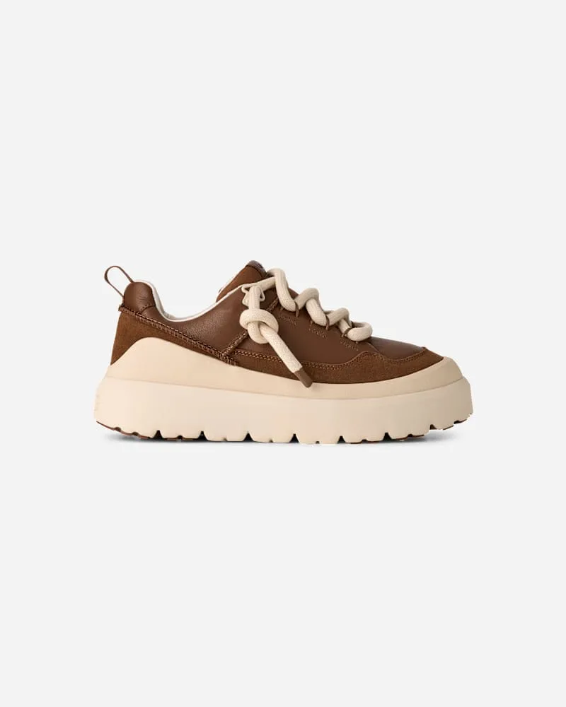 UGG Heritage Utility Sneaker für Herren | UGG® EU in Brown, Größe Leder Dark