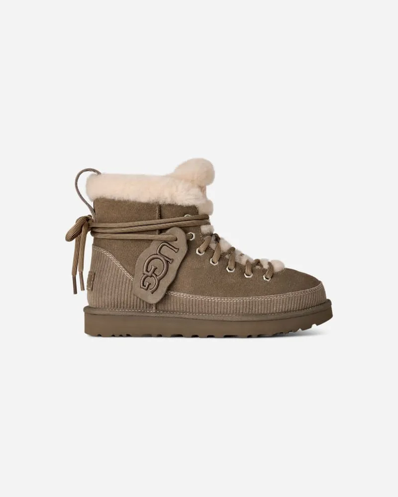 UGG Classic Heritage Schnürboot für Damen in Dried Oregano, Größe Dried