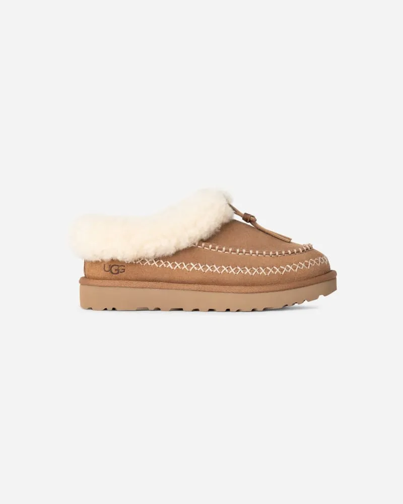 UGG Tasman Alpine für Damen in Brown, Größe Schaffell/Veloursleder Chestnut