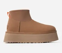 Classic Mini Dipper Boot für Damen | UGG® EU in Brown, Größe Veloursleder/Neoprene/Recycled Materials/Polyester