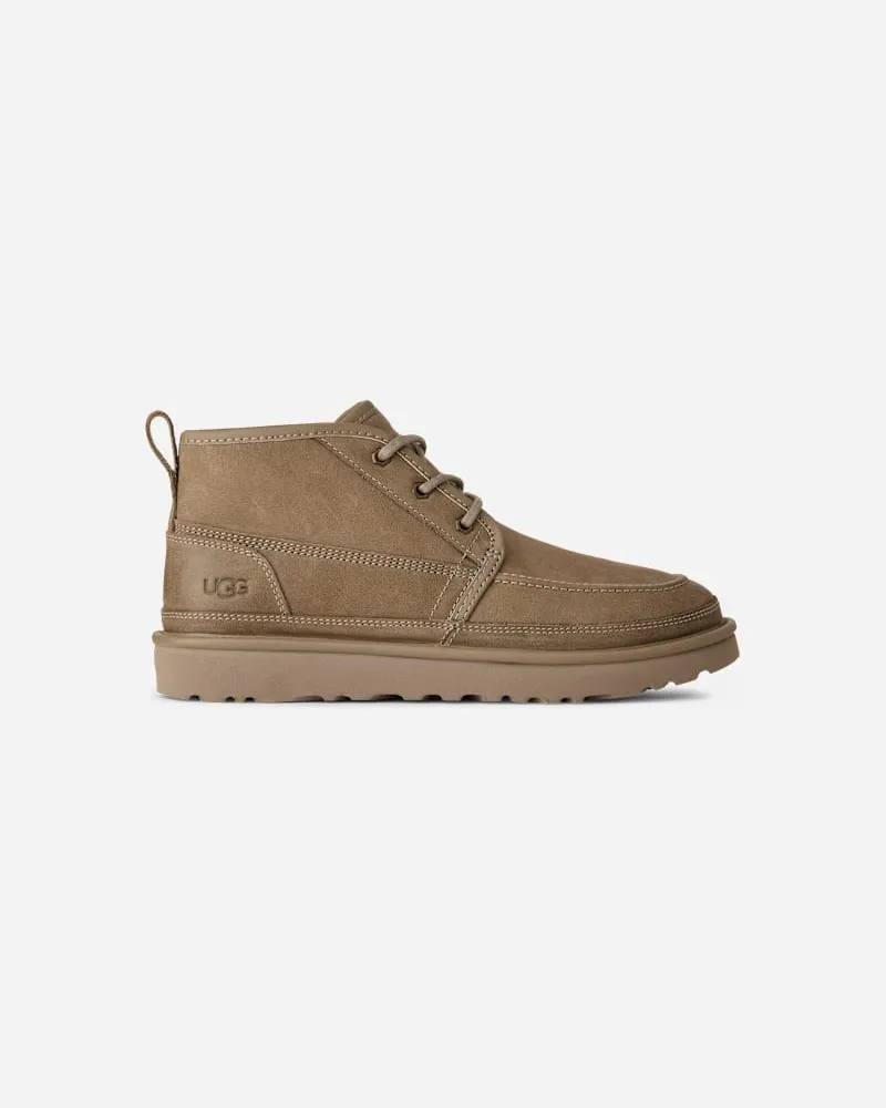 UGG Neumel Moc Boot aus Nubuk für Herren in Cobble Grey, Größe Nubukleder Cobble