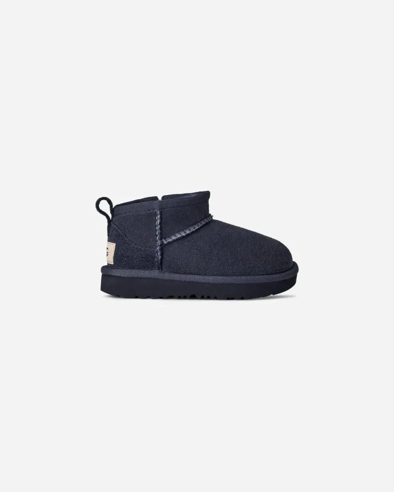 UGG Classic Ultra Mini Boot für Kinder in Blue, Größe Twinface New