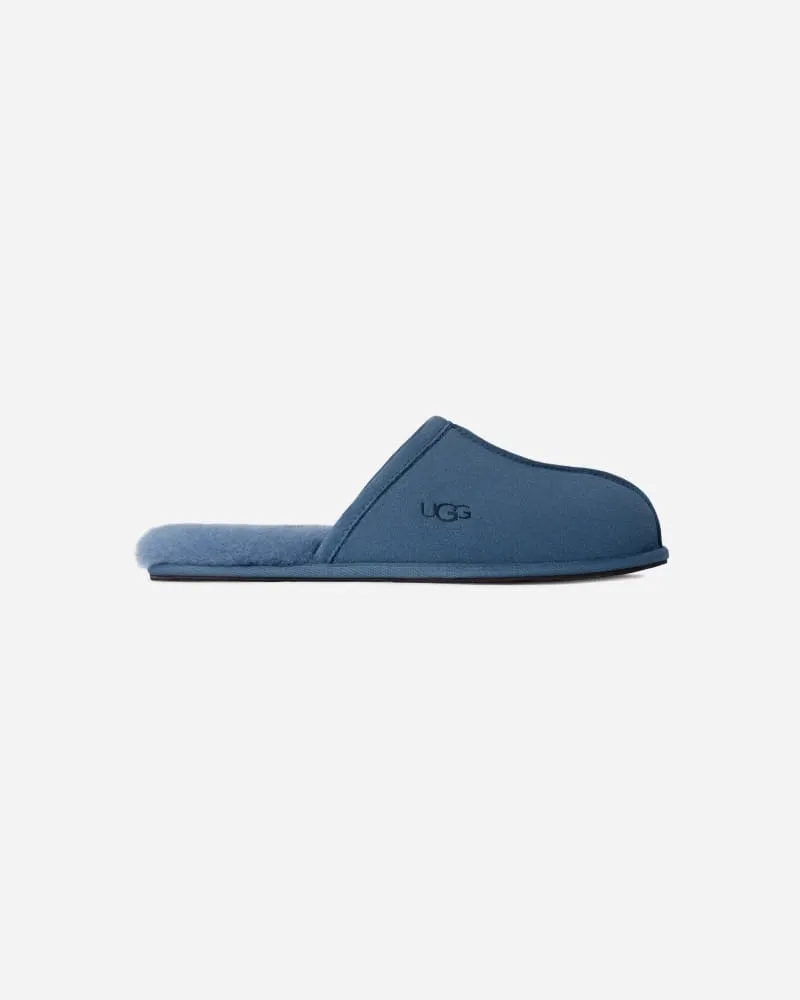 UGG Scuff Hausschuh für Herren | UGG® EU in Blue, Größe Veloursleder Pacific