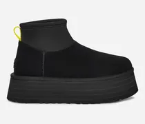 Classic Mini Dipper Boot für Damen | UGG® EU in Black, Größe Wildleder/Neopren/Recycelte Materialien/Polyester