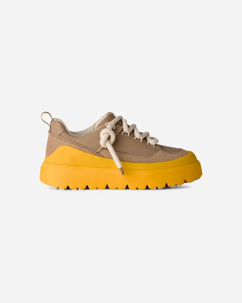UGG Heritage Utility Sneaker für Herren in Brown, Größe Leder Mustard