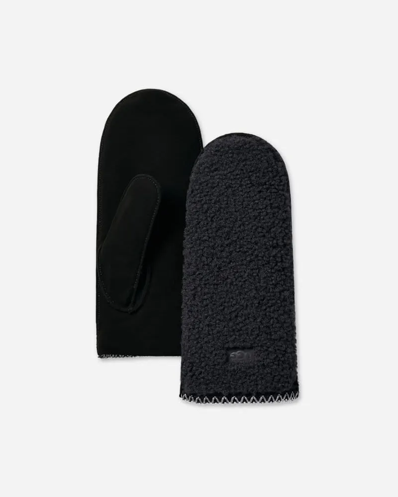 UGG braid™ Fäustlinge für Damen in Black, Größe Black