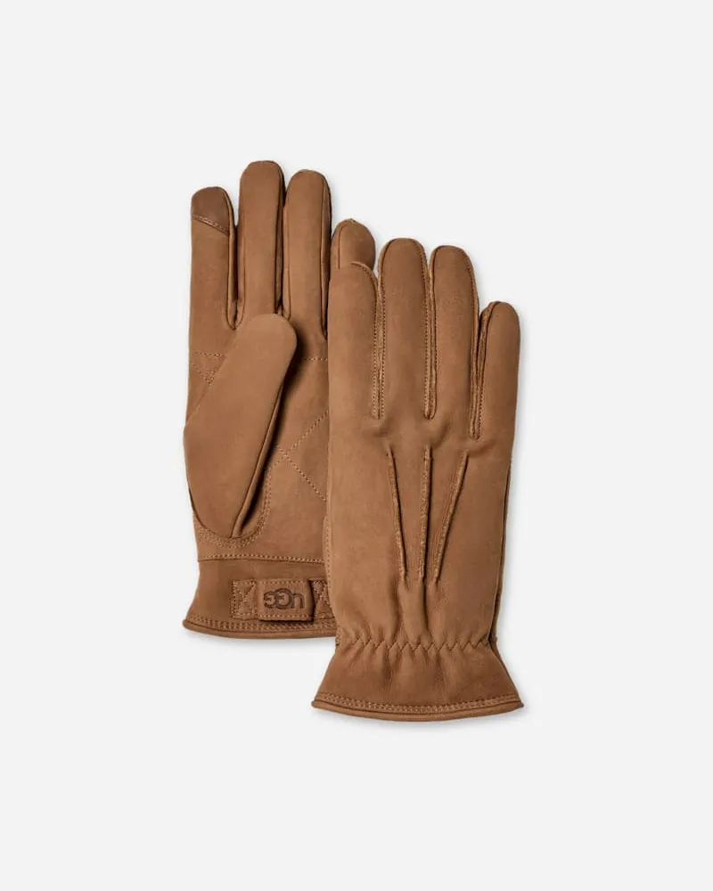 UGG Lederhandschuhe mit drei Nähten für Herren | UGG® EU in Brown, Größe Chestnut