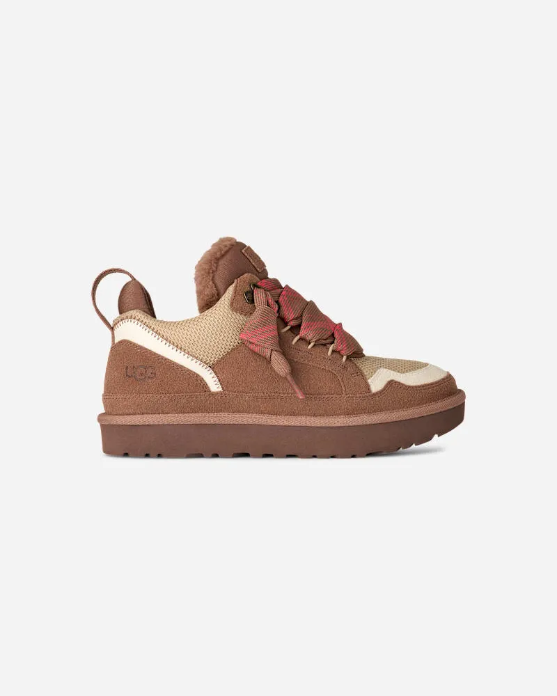 UGG Lowmel Sneaker für Damen | UGG® EU in Rocky Oak, Größe Canvas/Veloursleder/Recycled Materials Rocky