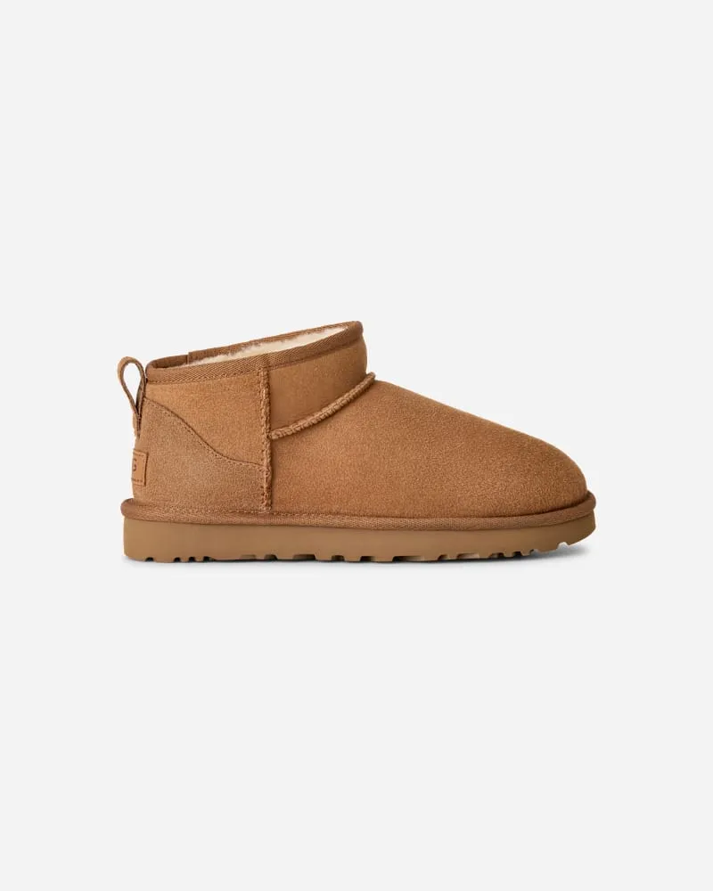 UGG Classic Ultra Mini für Damen | UGG® EU in Brown, Größe Twinface Chestnut