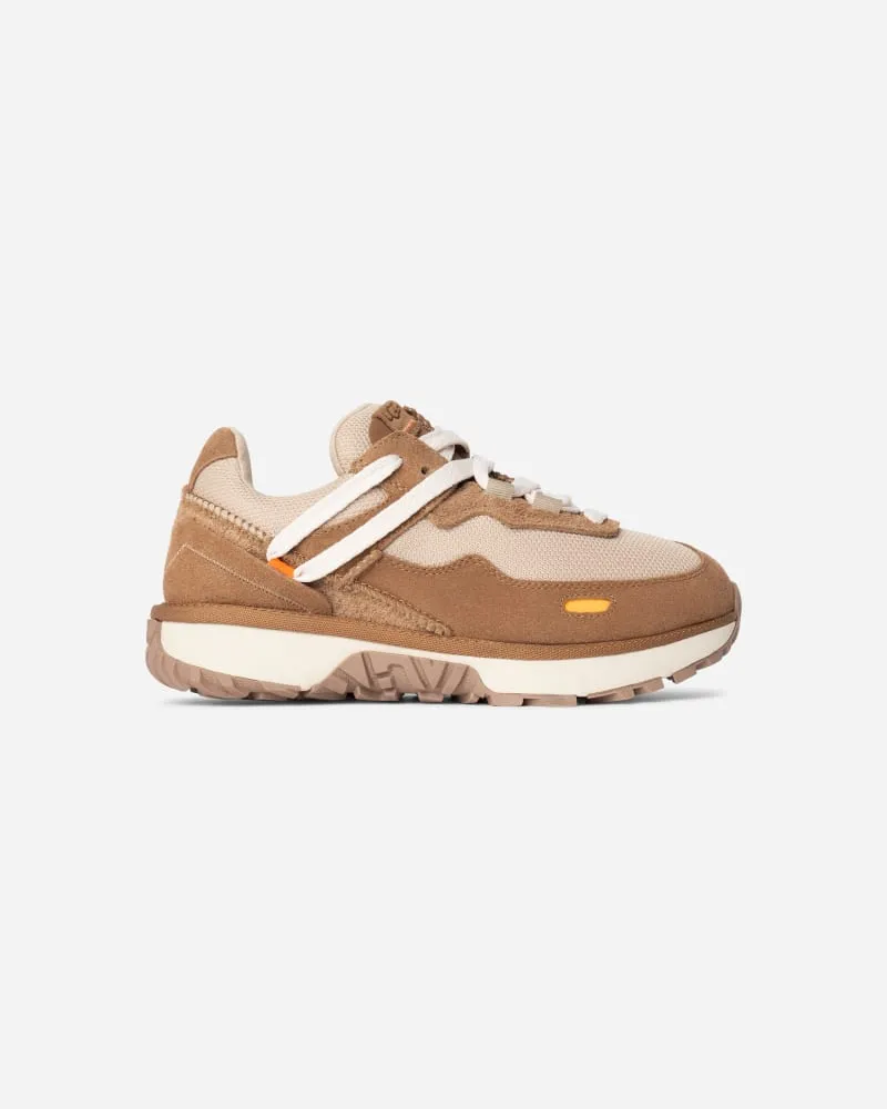 UGG RetroFi Low für Damen in Brown, Größe Textil/Recycled Materials/Veloursleder/Synthetik Chestnut