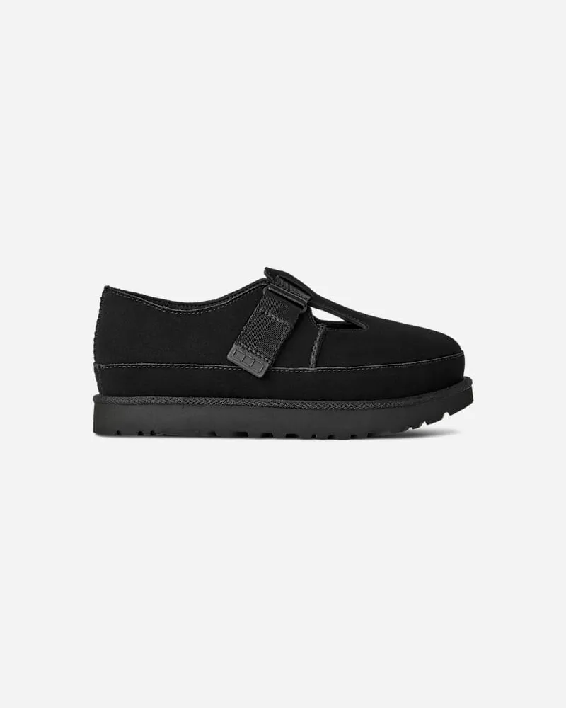 UGG Goldenstar Mary Jane für Damen in Black, Größe Veloursleder Black
