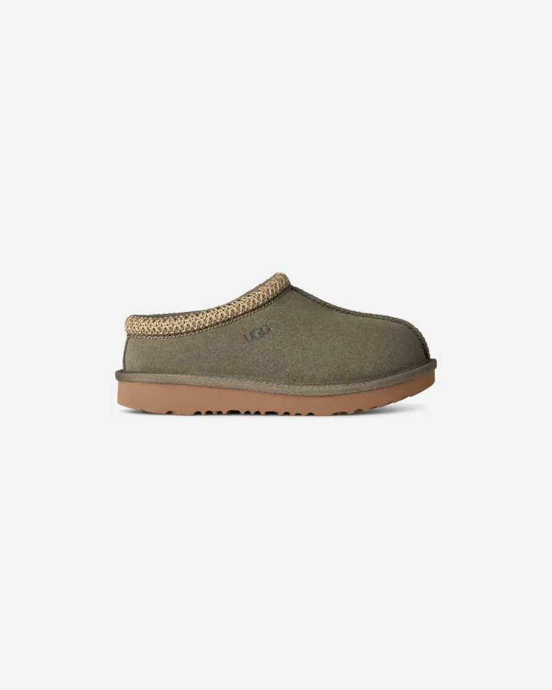 UGG Tasman II für Kinder | UGG® EU in Green, Größe Veloursleder Moss