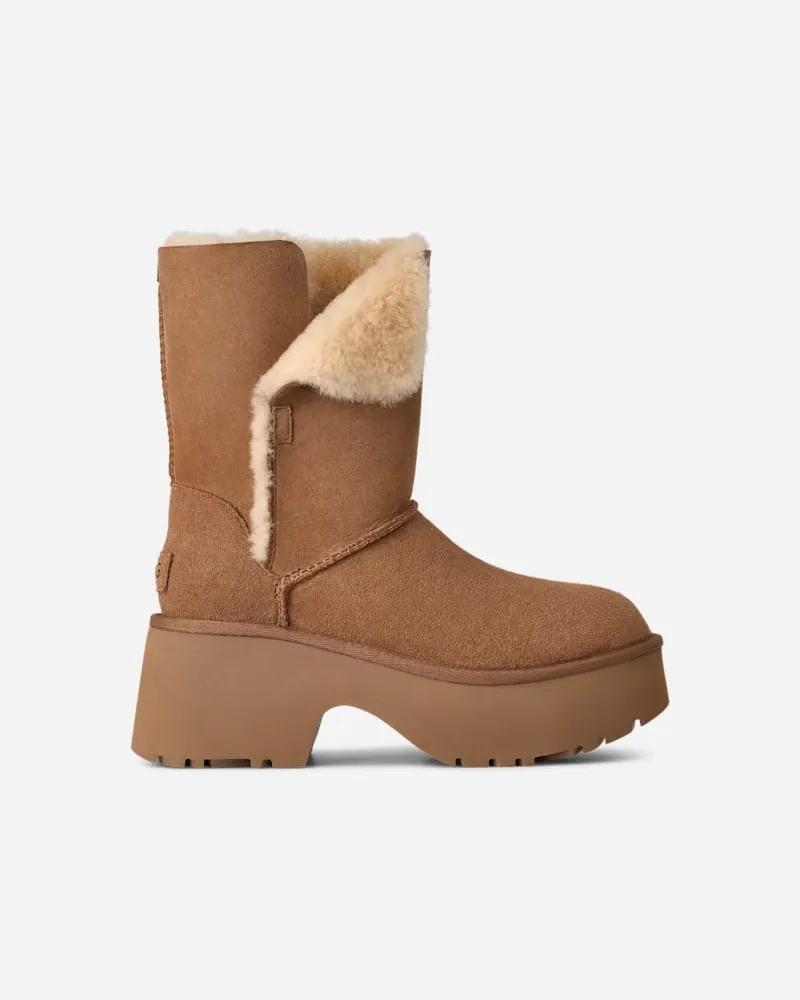 UGG Classic Esmee Boot für Damen in Brown, Größe Schaffell Chestnut
