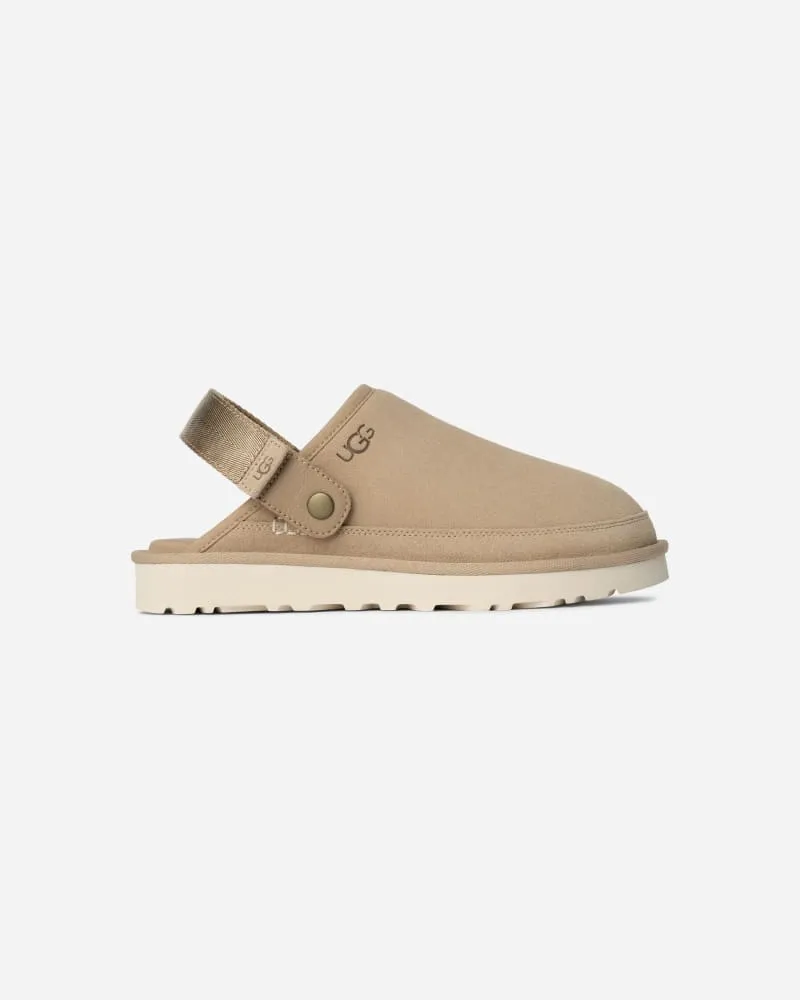 UGG Goldencoast Clog II für Herren in Beige, Größe Veloursleder Sand