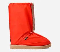 Reese Cooper Classic Mini für Herren in Mandarin Red, Größe Fabric/Schaffell