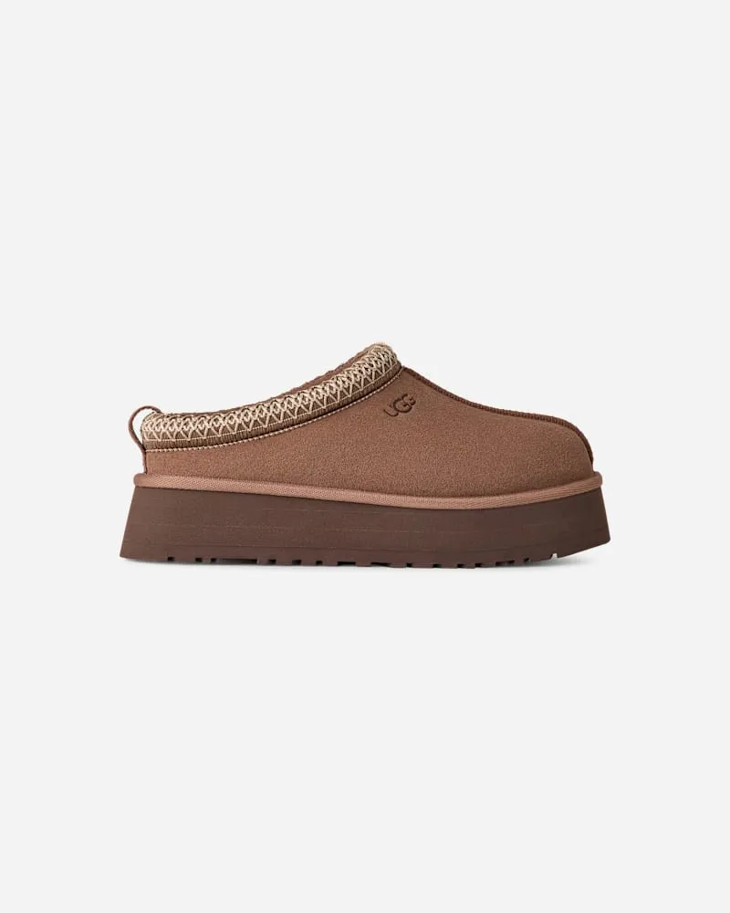 UGG Tazz II für Damen | Lammfell-Slipper auf in Rocky Oak, Größe Veloursleder Rocky