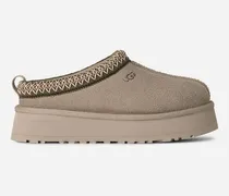 Tazz II für Damen | Lammfell-Slipper auf in Cobble Grey, Größe Veloursleder