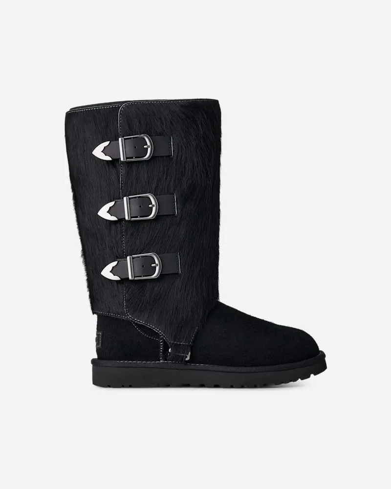 UGG Classic Tall Western Boot für Damen in Black, Größe Black