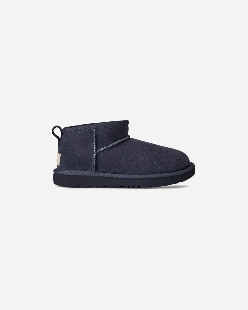 UGG Classic Ultra Mini Boot für Kinder in Blue, Größe Twinface New