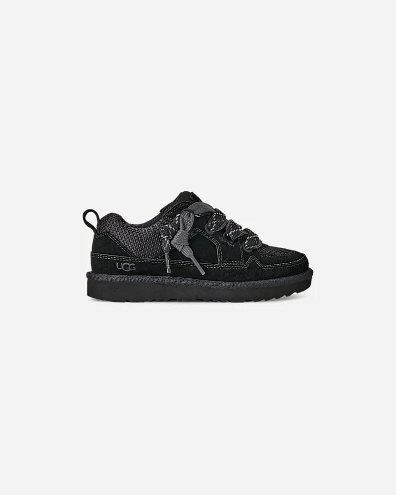UGG Lo Lowmel für Kinder in Black, Größe Wildleder/Textil Black