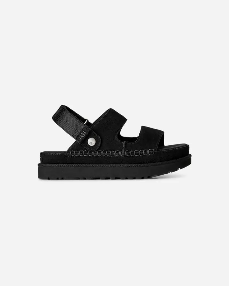 UGG Goldenstar Glide für Damen in Black, Größe Wildleder Black