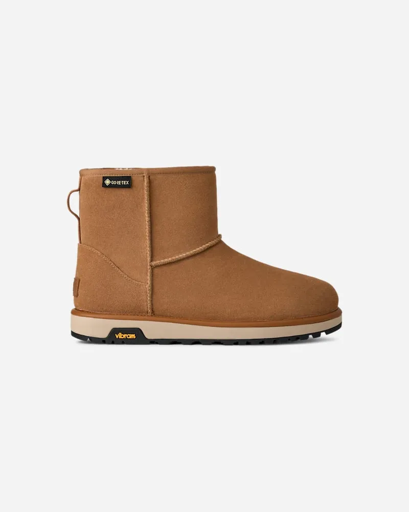 UGG Classic Mini GTX Boot für Herren in Brown, Größe Veloursleder Chestnut